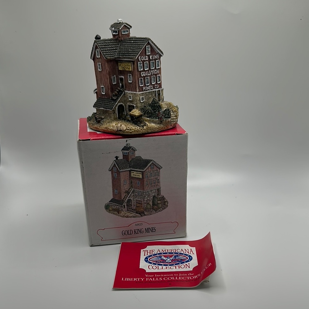 Vintage 1993 The Americana collection Gold King Mines Americana Collection